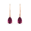 Load image into Gallery viewer, 3-ctw.-pink-sapphire-pear-shape-drop-earrings-lever-back-in-rose-gold-FDEAR11236PEGSADRPI-3.00CT-NL-RG.jpg