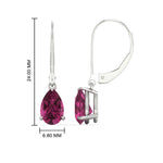 Load image into Gallery viewer, 3-ctw.-pink-sapphire-pear-shape-drop-earrings-lever-back-in-white-gold-FDEAR11236PEGSADRPI-3.00CT-NL-WG.jpg
