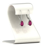 Load image into Gallery viewer, 3-ctw.-pink-sapphire-pear-shape-drop-earrings-lever-back-in-white-gold-FDEAR11236PEGSADRPI-3.00CT-NL-WG.jpg
