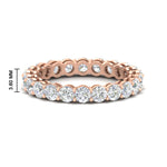 Load image into Gallery viewer, 3-ctw.-round-diamond-eternity-band-ring-in-rose-gold-FD11249ROB-3.00CT-NL-RG-HW