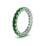 Load image into Gallery viewer, 3-ctw.-round-emerald-eternity-band-ring-in-white-gold-FD11249ROBGEMGRANGLE2-3.00CT-NL-WG