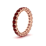 Load image into Gallery viewer, 3-ctw.-round-ruby-eternity-band-ring-in-rose-gold-FD11249ROBGRUDRANGLE2-3.00CT-NL-RG