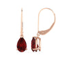 Load image into Gallery viewer, 3-ctw.-ruby-pear-shape-drop-earrings-lever-back-in-rose-gold-FDEAR11236PEGRUDR-3.00CT-NL-RG.jpg