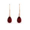 Load image into Gallery viewer, 3-ctw.-ruby-pear-shape-drop-earrings-lever-back-in-rose-gold-FDEAR11236PEGRUDR-3.00CT-NL-RG.jpg
