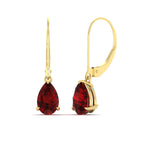 Load image into Gallery viewer, 3-ctw.-ruby-pear-shape-drop-earrings-lever-back-in-yellow-gold-FDEAR11236PEGRUDR-3.00CT-NL-YG.jpg

