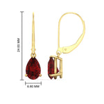 Load image into Gallery viewer, 3-ctw.-ruby-pear-shape-drop-earrings-lever-back-in-yellow-gold-FDEAR11236PEGRUDR-3.00CT-NL-YG.jpg
