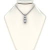 Load image into Gallery viewer, 3-diamond-drop-pendant-necklace-in-14K-white-gold-FDPD1090NECK-NL-WG.jpg?v=1768450831
