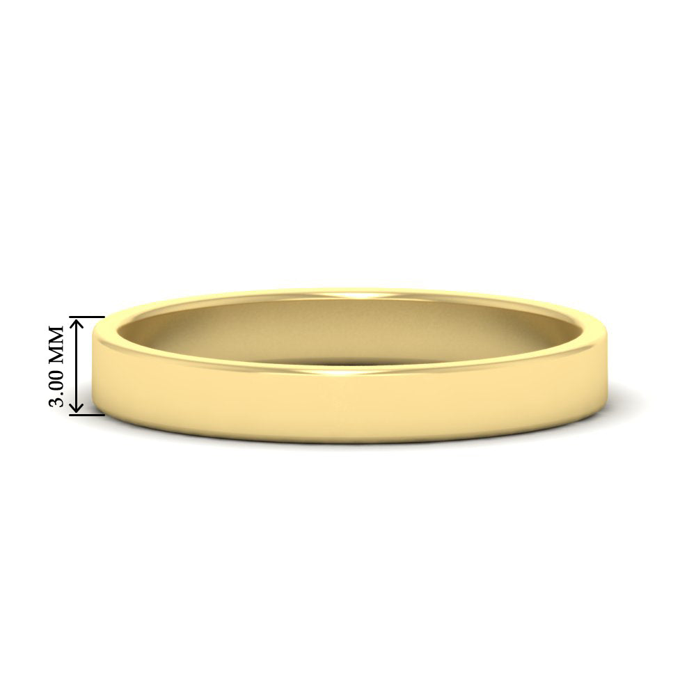 3-mm-gold-cigar-band-in-FD11377B-3.00MM-NL-YG