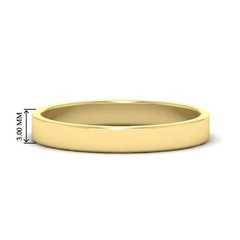 3-mm-gold-cigar-band-in-FD11377B-3.00MM-NL-YG
