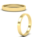 Load image into Gallery viewer, 3-mm-gold-cigar-band-in-FD11377B-3.00MM-NL-YG
