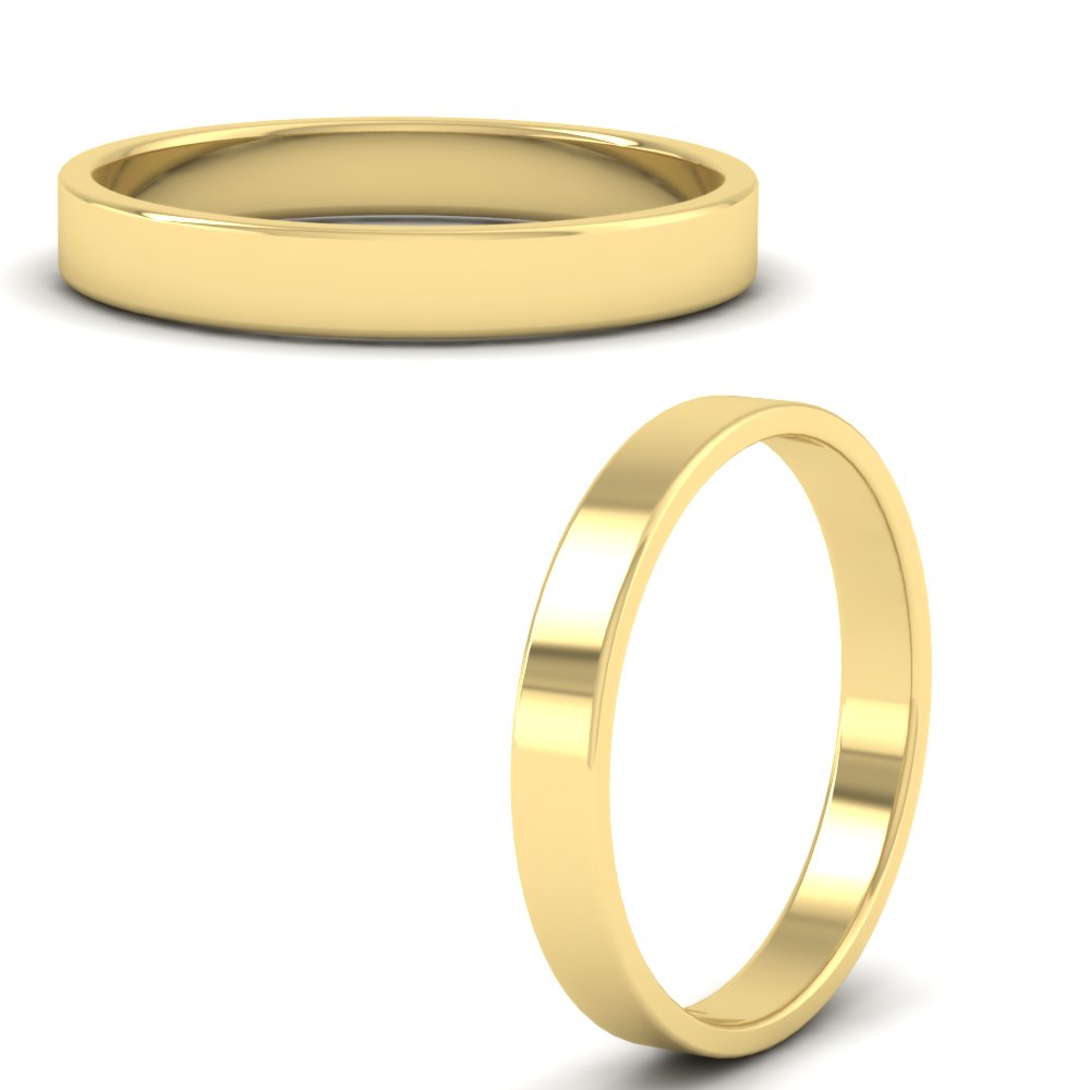 3-mm-gold-cigar-band-in-FD11377B-3.00MM-NL-YG