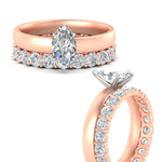 Load image into Gallery viewer, 3-mm-marquise-cut-solitaire-ring-with-eternity-band-in-rose-gold-fdens11590mqangle3-3.00mm-nl-rg.jpg?v=1760331475