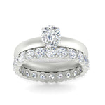 Load image into Gallery viewer, 3-mm-pear-shaped-solitaire-ring-with-eternity-band-in-white-gold-fdens11590peangle5-3.00mm-nl-wg.jpg?v=1760332011
