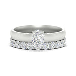 Load image into Gallery viewer, 3-mm-pear-shaped-solitaire-ring-with-eternity-band-in-white-gold-fdens11590pesleep-3.00mm-nl-wg.jpg?v=1760332011
