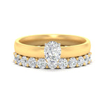 Load image into Gallery viewer, 3-mm-pear-shaped-solitaire-ring-with-eternity-band-in-yellow-gold-fdens11590pesleep-3.00mm-nl-yg.jpg?v=1760332011
