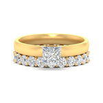 Load image into Gallery viewer, 3-mm-princess-cut-solitaire-ring-with-eternity-band-in-yellow-gold-fdens11590prsleep-3.00mm-nl-yg.jpg?v=1760335405
