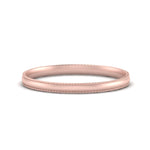 Load image into Gallery viewer, 3-mm-rope-design-comfort-fit-mens-band-in-rose-gold-FDM10534B-3.00MM-NL-RG
