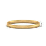 Load image into Gallery viewer, 3-mm-rope-design-comfort-fit-mens-band-in-yellow-gold-FDM10534B-3.00MM-NL-YG-HW
