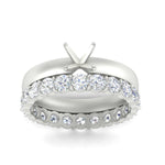 Load image into Gallery viewer, 3-mm-semi-mount-solitaire-ring-with-eternity-band-in-white-gold-fdens11590smangle5-3.00mm-nl-wg.jpg?v=1760335916
