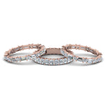 Load image into Gallery viewer, 3-piece-diamond-eternity-anniversary-band-in-14K-rose-gold-FD8377B-NL-RG.jpg
