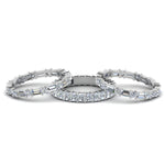 Load image into Gallery viewer, 3-piece-diamond-eternity-anniversary-band-in-18K-white-gold-FD8377B-NL-WG.jpg
