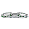Load image into Gallery viewer, 3-piece-diamond-eternity-anniversary-band-with-emerald-in-950-platinum-FD8377BGEMGR-NL-WG.jpg