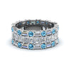 Load image into Gallery viewer, 3-piece-diamond-eternity-anniversary-band-with-ice-blue-topaz-in-18K-white-gold-FD8377BGICBLTO-NL-WG.jpg
