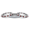 Load image into Gallery viewer, 3-piece-diamond-eternity-anniversary-band-with-ruby-in-950-platinum-FD8377BGRUDR-NL-WG.jpg