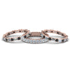 Load image into Gallery viewer, 3-piece-eternity-anniversary-band-with-black-diamond-in-14K-rose-gold-FD8377BGBLACK-NL-RG.jpg
