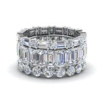 Load image into Gallery viewer, 3-piece-stack-eternity-band-in-14K-white-gold-FD8474B-NL-WG.jpg
