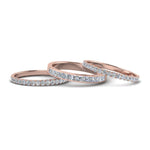 Load image into Gallery viewer, 3-piece-stackable-eternity-band-in-14K-rose-gold-FD8422B-NL-RG.jpg
