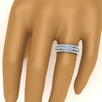 Load image into Gallery viewer, 3-piece-stackable-eternity-band-in-18K-white-gold-FD8422B-NL-WG.jpg
