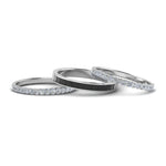 Load image into Gallery viewer, 3-piece-stackable-eternity-band-with-black-diamond-in-14K-white-gold-FD8422BGBLACK-NL-WG.jpg
