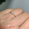 Load image into Gallery viewer, 3-prong-round-blue-topaz-tiny-band-ring-in-14k-yellow-gold-fd9389-3