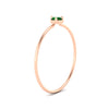 Load image into Gallery viewer, 3-prong-round-emerald-tiny-band-ring-in-rose-gold-fd9389gemgrangle2-nl-rg.jpg?v=1756441995