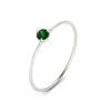 Load image into Gallery viewer, 3-prong-round-emerald-tiny-band-ring-in-white-gold-fd9389gemgrangle4-nl-wg.jpg?v=1756441995