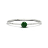 Load image into Gallery viewer, 3-prong-round-emerald-tiny-band-ring-in-white-gold-fd9389gemgrsleep-nl-wg.jpg?v=1756441995