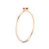 Load image into Gallery viewer, 3-prong-round-orange-sapphire-tiny-band-ring-in-rose-gold-fd9389gsaorangle2-nl-rg.jpg?v=1756441995
