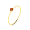 Load image into Gallery viewer, 3-prong-round-orange-sapphire-tiny-band-ring-in-yellow-gold-fd9389gsaorangle4-nl-yg.jpg?v=1756441995