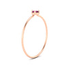 Load image into Gallery viewer, 3-prong-round-pink-sapphire-tiny-band-ring-in-rose-gold-fd9389gsadrpiangle2-nl-rg.jpg?v=1756441995