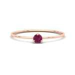 Load image into Gallery viewer, 3-prong-round-pink-sapphire-tiny-band-ring-in-rose-gold-fd9389gsadrpisleep-nl-rg.jpg?v=1756441995

