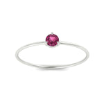 Load image into Gallery viewer, 3-prong-round-pink-sapphire-tiny-band-ring-in-white-gold-fd9389gsadrpiangle5-nl-wg.jpg?v=1756441995

