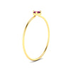 Load image into Gallery viewer, 3-prong-round-pink-sapphire-tiny-band-ring-in-yellow-gold-fd9389gsadrpiangle2-nl-yg.jpg?v=1756441995