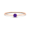 Load image into Gallery viewer, 3-prong-round-purple-topaz-tiny-band-ring-in-rose-gold-fd9389gvitosleep-nl-rg.jpg?v=1756441995