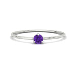Load image into Gallery viewer, 3-prong-round-purple-topaz-tiny-band-ring-in-white-gold-fd9389gvitosleep-nl-wg.jpg?v=1756441995
