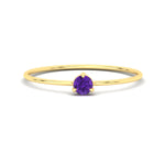 Load image into Gallery viewer, 3-prong-round-purple-topaz-tiny-band-ring-in-yellow-gold-fd9389gvitosleep-nl-yg.jpg?v=1756441995
