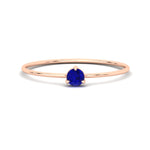 Load image into Gallery viewer, 3-prong-round-sapphire-tiny-band-ring-in-rose-gold-fd9389gsablsleep-nl-rg.jpg?v=1756441995
