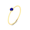Load image into Gallery viewer, 3-prong-round-sapphire-tiny-band-ring-in-yellow-gold-fd9389gsablangle4-nl-yg.jpg?v=1756443189
