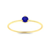 Load image into Gallery viewer, 3-prong-round-sapphire-tiny-band-ring-in-yellow-gold-fd9389gsablangle5-nl-yg.jpg?v=1756443189