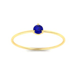 Load image into Gallery viewer, 3-prong-round-sapphire-tiny-band-ring-in-yellow-gold-fd9389gsablangle5-nl-yg.jpg?v=1756443189
